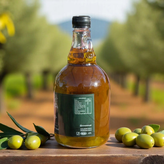 Yeni Mahsul Erken Hasat Soğuk Sıkım Naturel Sızma Zeytinyağı - 1 Lt. Galon Şişe - Nicaea Zeytinyağı