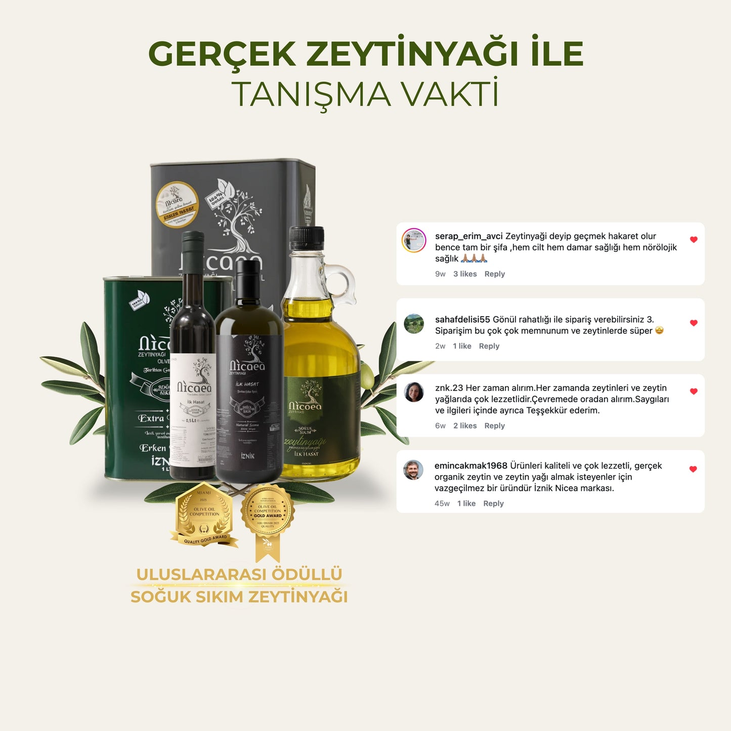 Zeytinyağlı Kantoron Yağı 250ml - Nicaea Zeytinyağı