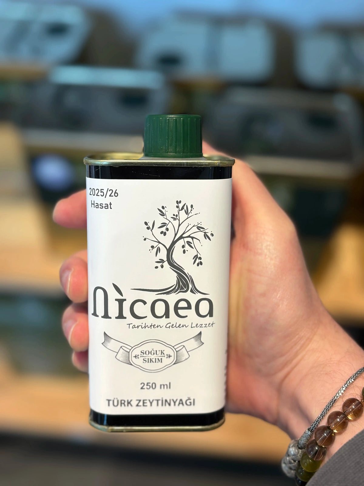 Olgun Hasat Natürel Sızma Zeytinyağı 250 ml – 0.3 Asit, Yeni Mahsul Nicaea Zeytinyağı