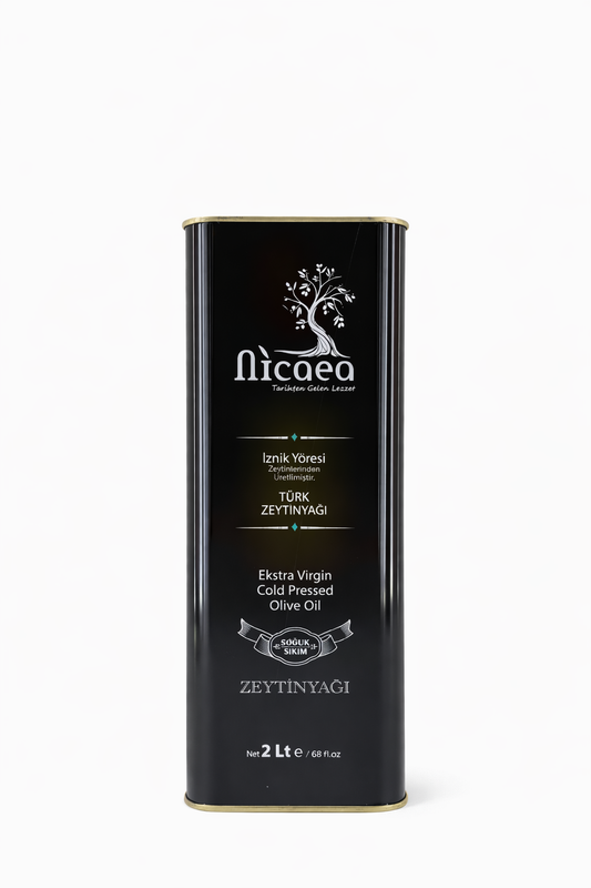 Natürel Sızma Soğuk Sıkım Zeytinyağı 0,3 Asit  - 2 Lt. Teneke