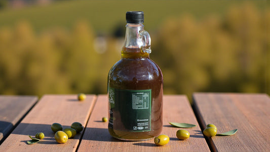 YENİ MAHSUL İlk Hasat Soğuk Sıkım Naturel Sızma Zeytinyağı - 1 Lt. Galon Şişe