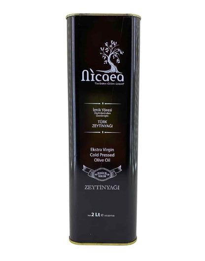 Natürel Sızma Soğuk Sıkım Zeytinyağı 0,3 Asit  - 2 Lt. Teneke
