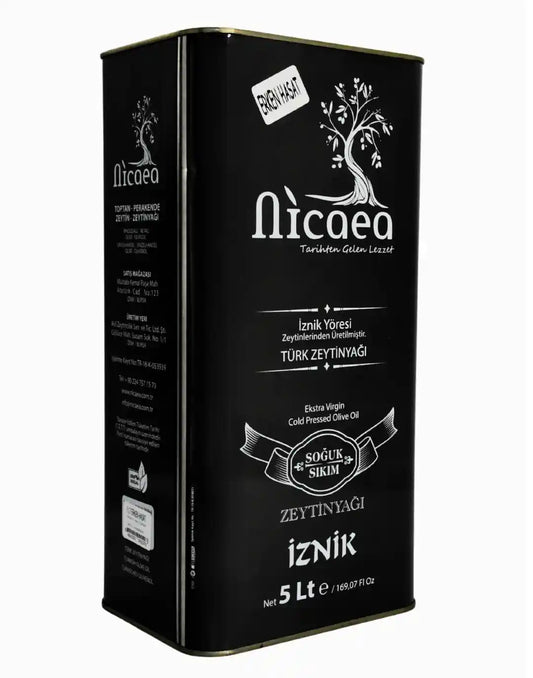 Natural Sızma Soğuk Sıkım Zeytinyağı Olgun Hasat 0,3 Asit 5 Litre