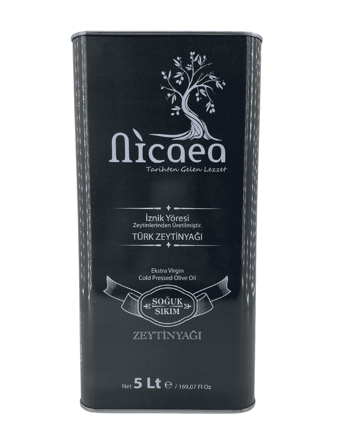 Natural Sızma Soğuk Sıkım Zeytinyağı Olgun Hasat 0,3 Asit 5 Litre