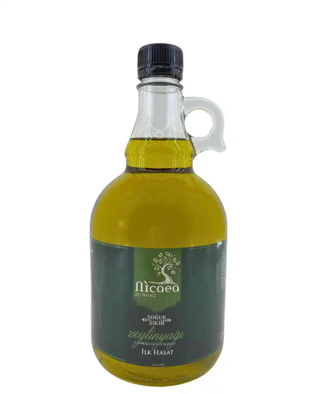 İlk Hasat Soğuk Sıkım Naturel Sızma Zeytinyağı - 1 Lt. Galon Şişe