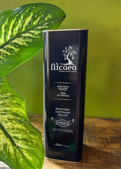 YENİ MAHSUL İlk Hasat Soğuk Sıkım Naturel Sızma Zeytinyağı - 2 Lt. Teneke