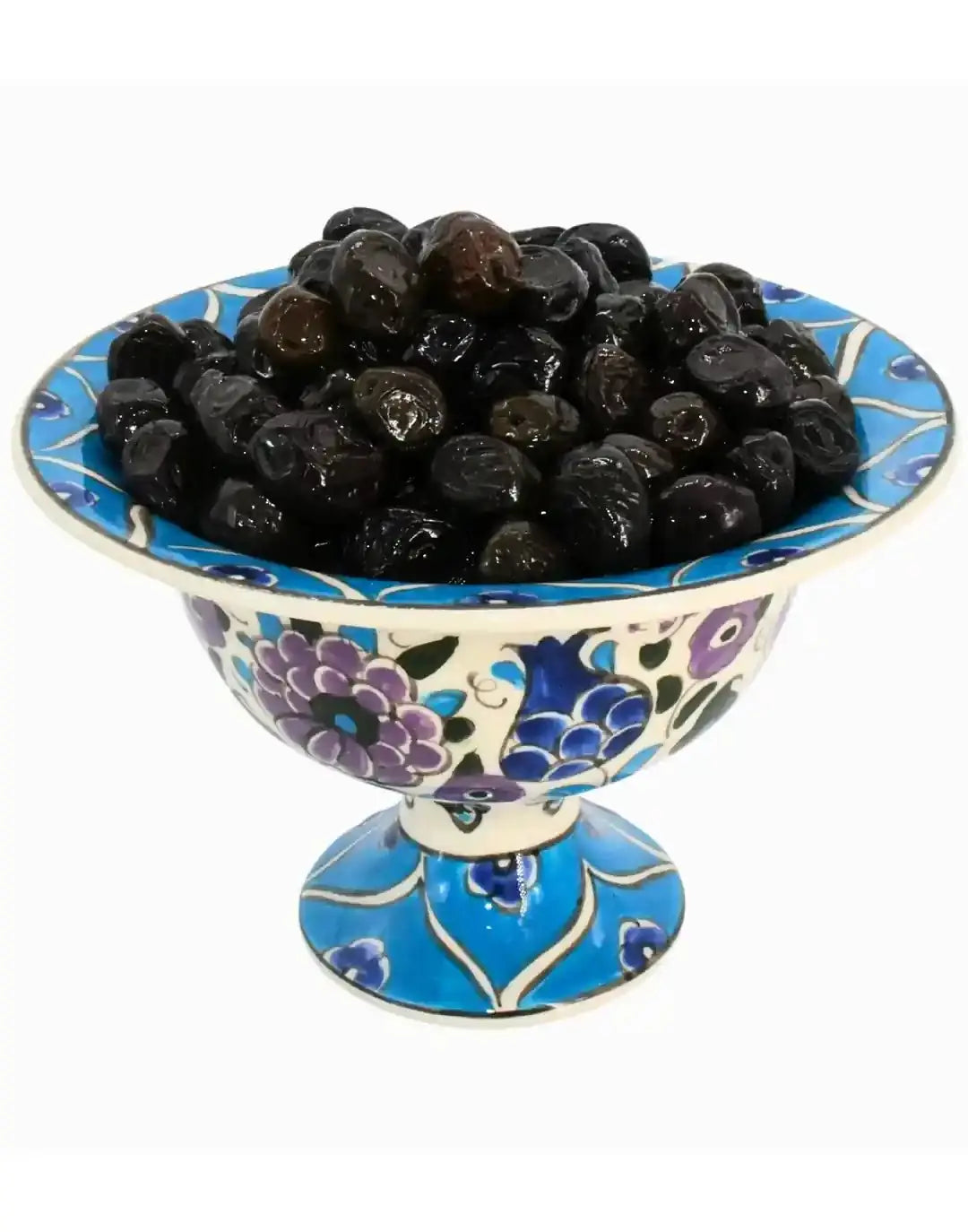 İznik Salamura Sofralık Zeytin XL Siyah Zeytin - 1 Kg - Nicaea Zeytinyağı