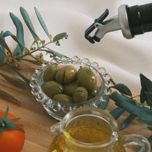 İznik Çizik Yeşil Zeytin - 1 kg YENİ MAHSUL