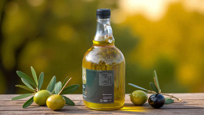 Yeni Mahsul Olgun Hasat Natürel Sızma Soğuk Sıkım Zeytinyağı 0,3 Asit - 1 Lt. Galon Şişe - Nicaea Zeytinyağı
